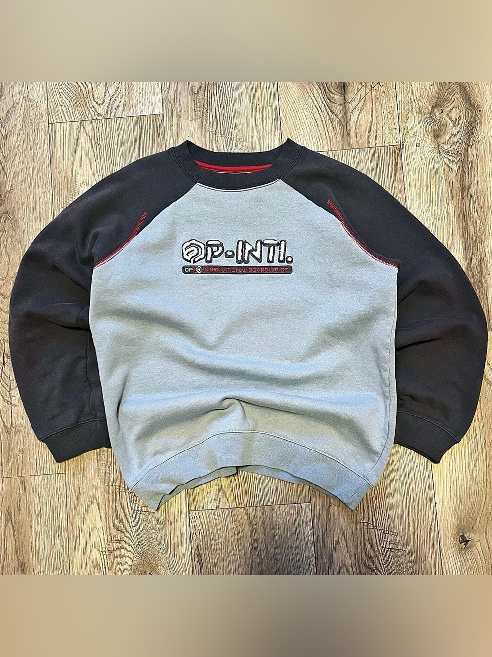 Vintage Ocean Pacific Y2K Crewneck Sweatshirt sz L
